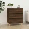 vidaXL Buffet Chêne marron 60x35x70 cm Bois d'ingénierie