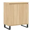 vidaXL Buffet Chêne sonoma 60x35x70 cm Bois d'ingénierie