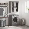vidaXL Armoire murale sonoma gris 69,5x34x90 cm