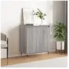 vidaXL Buffet Sonoma gris 60x35x70 cm Bois d'ingénierie