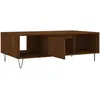 vidaXL Table basse chêne marron 104x60x35 cm bois d'ingénierie