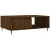 vidaXL Table basse chêne marron 90x60x35 cm bois d'ingénierie