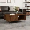 vidaXL Table basse chêne marron 90x60x35 cm bois d'ingénierie