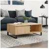 vidaXL Table basse chêne sonoma 90x60x35 cm bois d'ingénierie