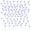 vidaXL Guirlande lumineuse à glaçons Noël 200 LED bleu acrylique PVC