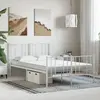 vidaXL Matelas en mousse blanc 140x190 cm 7 zones dureté 20 ILD