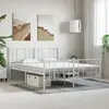 vidaXL Matelas en mousse blanc 160x200 cm 7 zones dureté 20 ILD