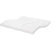 vidaXL Matelas en mousse blanc 200x200 cm 7 zones dureté 20 ILD