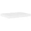 vidaXL Matelas en mousse blanc 140x190 cm dureté H2 H3