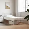 vidaXL Matelas en mousse blanc 90x200 cm dureté H2 H3