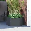 vidaXL Jardinière anthracite PP