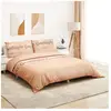 vidaXL Ensemble de housse de couette rose 260x220 cm Coton
