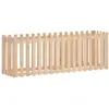 vidaXL Lit surélevé de jardin design de clôture 200x50x70cm pin massif
