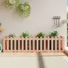 vidaXL Lit surélevé de jardin design de clôture bois douglas massif