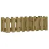 vidaXL Lit surélevé de jardin design de clôture bois de pin imprégné
