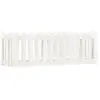 vidaXL Lit surélevé de jardin design de clôture 150x50x50cm pin massif