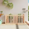 vidaXL Lit surélevé de jardin design de clôture 150x50x70cm pin massif