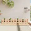 vidaXL Lit surélevé de jardin design de clôture 200x30x30cm pin massif