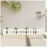 vidaXL Lit surélevé de jardin design de clôture 200x30x30cm pin massif