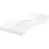 vidaXL Matelas en mousse 2 pcs blanc 90x190 cm 7 zones dureté 20 ILD