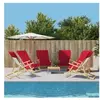 vidaXL Serviettes de plage 6 pcs bordeaux 60x135 cm tissu 400 GSM