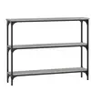 vidaXL Table console sonoma gris 100x22,5x75 cm bois d'ingénierie