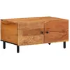 vidaXL Table basse 80x50x40 cm bois massif d'acacia
