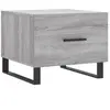 vidaXL Table basse Sonoma gris 50x50x40 cm Bois d'ingénierie