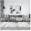 vidaXL Tables basses 2 pcs sonoma gris 50x50x40 cm bois d'ingénierie