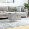 vidaXL Table basse Sonoma gris 50x50x40 cm Bois d'ingénierie