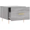 vidaXL Tables basses 2 pcs sonoma gris 50x50x40 cm bois d'ingénierie