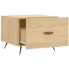 vidaXL Tables basses 2 pcs chêne sonoma 50x50x40 cm bois d'ingénierie