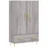 vidaXL Buffet haut sonoma gris 69,5x31x115 cm bois d'ingénierie