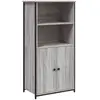 vidaXL Buffet haut sonoma gris 62x36x121,5 cm bois d'ingénierie