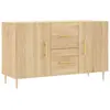 vidaXL Buffet chêne sonoma 100x36x60 cm bois d'ingénierie