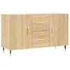 vidaXL Buffet chêne sonoma 100x36x60 cm bois d'ingénierie