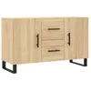 vidaXL Buffet chêne sonoma 100x36x60 cm bois d'ingénierie