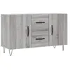 vidaXL Buffet sonoma gris 100x36x60 cm bois d'ingénierie