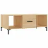 vidaXL Table basse chêne sonoma 102x50x40 cm bois d'ingénierie