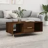 vidaXL Table basse chêne marron 102x50x40 cm bois d'ingénierie