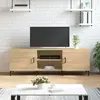 vidaXL Meuble TV chêne sonoma 150x30x50 cm bois d'ingénierie