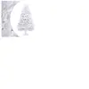 Vidaxl - Sapin de Noël artificiel à charnières avec support blanc 300 cm Blanc