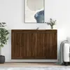 vidaXL Armoires murales 2 pcs chêne marron bois d'ingénierie