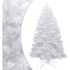 vidaXL Sapin de Noël artificiel à charnières avec neige floquée 180 cm