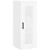vidaXL Armoire murale blanc 34,5x34x90 cm