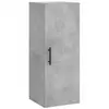 vidaXL Armoire murale gris béton 34,5x34x90 cm