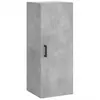 vidaXL Armoire murale gris béton 34,5x34x90 cm