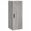vidaXL Armoire murale sonoma gris 34,5x34x90 cm