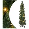 vidaXL Arbre de Noël artificiel pré-éclairé avec 80 LED 150 cm