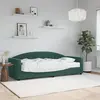 vidaXL Lit de jour avec matelas vert foncé 80x200 cm velours